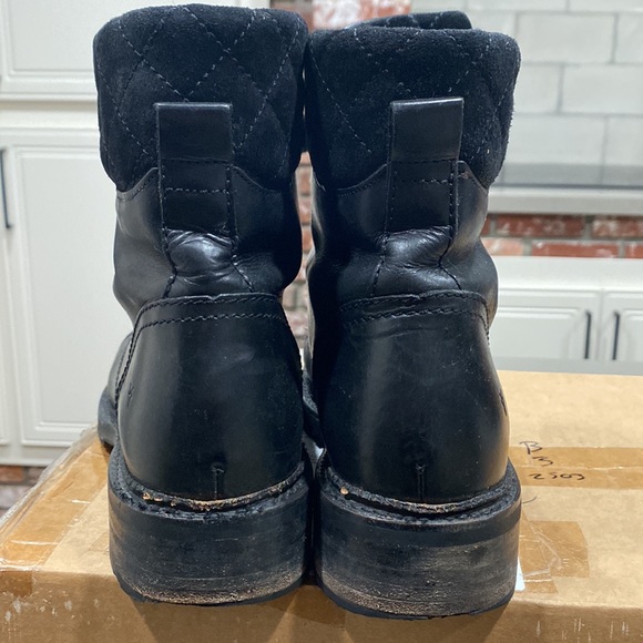 FRYE samantha hiker leather boot womens 11 - Picture 4 of 8